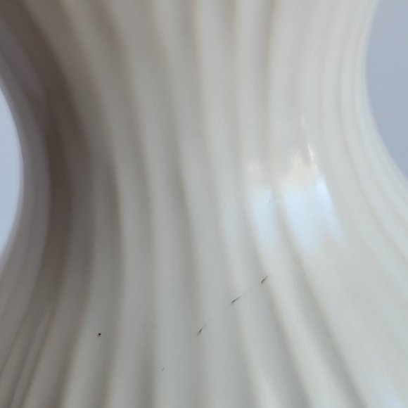 Large White Ceramic Vase - Picture 8 of 14